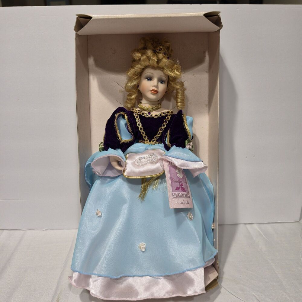 Cinderella Handcrafted Porcelain Collectible Memories Doll Limited Edition